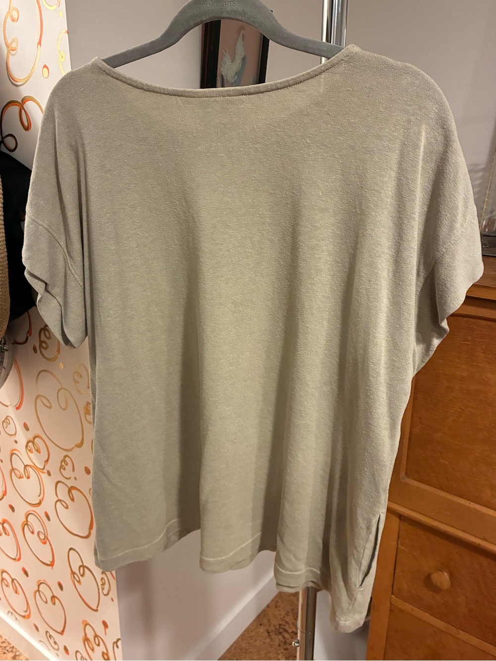 Jungmaven Women's Short Sleeve Linen Tee - Picture 2 of 3